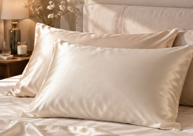 Dream Sleep Luxury Silk Pillowcase – Ivory