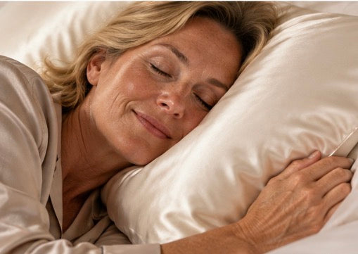 Dream Sleep Luxury Silk Pillowcase – Ivory